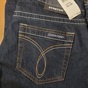 NEW Calvin Klein Dark Wash Stretch Jeans